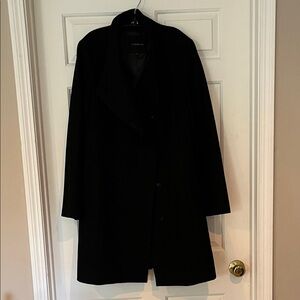 Talbots Black Wool Coat